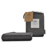 Panda 100% Bamboo Fitted Sheet (Urban Grey, Small Double: 190 x 120 x 32 cm)