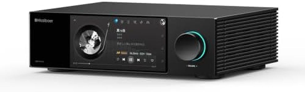 Kaiboer DMP-K7 Plus Hi-Fi Streamer,MusicService&Streaming,DAC,Preamp,All-in-One,8G DDR4+64G eMMC,4X ESS9039Q2M DAC,Dual Femtosecond Clock,WIFI6,768kHz/32Bit DSD512,App Control,AirPlay,NAS Home Audio