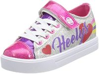 Heelys Boy's Snazzy X6 Sneaker, Sil