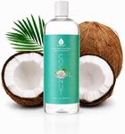 Pursonic Pure Unscented Fractionated Coconut Oil - 32 Oz Multipurpose Oil for Skin, Hair, Body Massage & Makeup Removal - Carrier Oil for Essential Oils and Aromatherapy