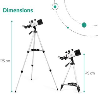 Slokey Telescope 40070 – 16x-120x Refractor for Beginners