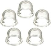 5 Pack 0057003 Primer Bulb Compatible with Zama 0057004 Echo 12538108660 Poulan Crafstman Weedeater Chainsaw 530071835 530 071835 Walbro Stens Ryobi 188-512-1 Wyj-86 791-683974 B 683974 615-764