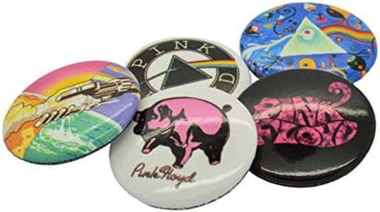 Pink Floyd Pack De Badges Album Covers Band Logo Nouveau Officiel 5 X Pin Button