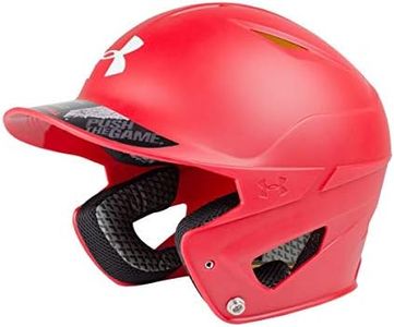 Under Armour Baseball Under Armour Converge Solid Matte Batter's Helmet Scarlet, Youth