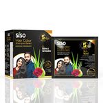 Siso 5 Minute Magic Hair Color 20g Natural Black(Pack of 10)