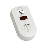 Kidde Living Area Plug-in Carbon Monoxide Detector Alarm with Sealed Lithium Battery Backup and Digital Display | 900-0280 | KN-COP-DP-10YL | Frustration Free Packaging