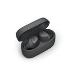 Jabra Elite 3 in Ear Wireless Bluetooth Earbuds – Noise Isolating True Wireless Buds with 4 Built-in Microphones for Clear Calls, Rich Bass, Customizable Sound, and Mono Mode - Dark Grey