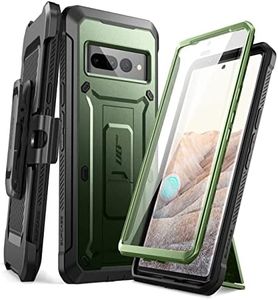 SUPCASE Unicorn Beetle Pro Series Case for Google Pixel 7 Pro (2022 Release), Full-Body Rugged Belt-Clip & Kickstand Case with Built-in Screen Protector (Guldan)