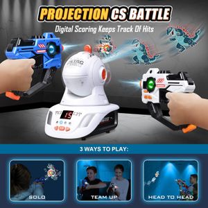 LUKAT Laser Tag Set – Multiplayer Infrared Blasters & Vests Game