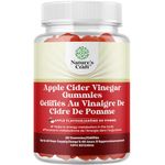 Apple Cider Vinegar Gummies for Adults - Tasty Energy Supplement ACV Gummies with the Mother for Enhanced Body Care Immune Support and Gut Health with Vitamin B12 and Beet Root Non-GMO (60 Count)
