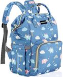 PACKNBUY Diaper Bag Stylish Spacious for Baby Mother Travel (Blue)