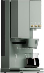xBloom Studio Coffee Machine – Drip Coffee Maker with Built-in Grinder and Scale, 3 Automation Levels, App Connected Pour Over Coffee Maker for Specialty Coffee Lovers, Sage Green x Gold