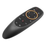 Tech Vibes Air Mouse Wireless Infrared Remote Control 6 Axis Gyroscope IR Learning Original Fly Mouse with Bluetooth Voice Input Mic Compatible for Any Smart TV Android TV Box PC Projector Universal