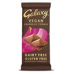 Galaxy Crumbled Cookie Vegan Dairy Free Chocolate 100 g