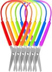 6 Pack Mini Loop Scissors,5.5 Inch 