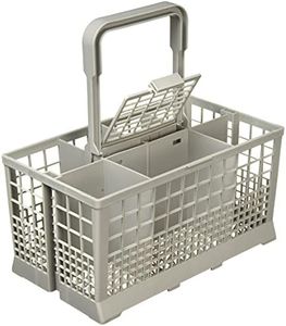 Paxanpax PLD001 Cutlery Basket Fits Bosch/Hotpoint/Neff/Siemens/Smeg Dishwasher grey