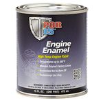 POR-15 42008 Aluminum Engine Enamel - 1 pint