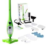 H2O X5 Premium Edition - Steam Mop - 5 in 1 Steam Cleaner (Green)