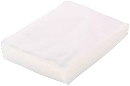 VACUUM PACKERS 15cm x 20cm Pack of 100 pcs Dotted Embossed Transparent Food Vacuum Pouches 90 Micron Thikness