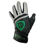 Team Defender Pro Series Padded TD Baseball Glove | Left-Handed Glove for Right-Handed Thrower | Glove Protects Thumb | Rigid Rubber Thumb Mold Prevents Hyperextension, Hand Injuries Lrg