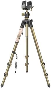 MD-32 Heavy Duty Rifle Tripod 64in 36mm Ball Head Camera Compatible Stand
