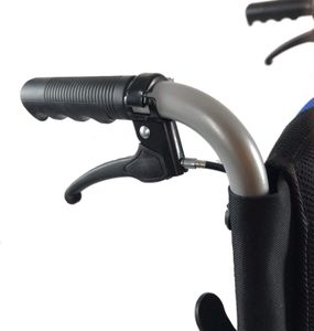 Free to Be Lightweight Aluminium Folding Wheelchair – Self Propel, Quick Release Wheels, Handbrakes