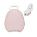 My Carry Potty - Travel Potty, Award-Winning Portable Toddler Toilet Seat for Kids to Take Everywhere (Pink Pastel)