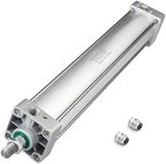 Baomain Pneumatic Air Cylinder SC 63 x 400 PT 3/8, Bore: 2-1/2 inch, Stroke: 16 inch, Screwed Piston Rod Dual Action