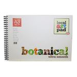 Local Art Pad Botanical Ultra Smooth Watercolour paper Ht Pressed 300gsm (140lb) (A3)