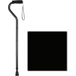 NOVA Medical Products Folding Offset Cane, Black by NOVA Medical Products
