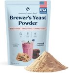 Mommy Knows Best Brewer's Yeast Powder for Lactation Support for Breastfeeding | Mild-Tasting, Debittered, Delicious in Lactation Cookies, Smoothies, Lactation Recipes, Gluten-Free, 10 oz