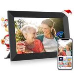 FANGOR 10.1 Inch WiFi Digital Picture Frame 1280x800 HD IPS Touch Screen, Electronic Smart Photo Frame with 32GB Storage, Auto-Rotate, Instantly Share Photos/Videos and Send Best Wishes from Anywhere