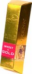 Goldkenn Swiss Luxury Chocolate Goldbar - 300g Milk Chocolate with Hazelnuts & Almonds, 30 Pralines | Luxury Gifting for Anniversaries, Birthdays & Dinner Parties