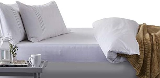 Hippychick Mattress Protector Fitted Sheet, 150 x 200 cm - King