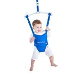 Baby Door Jumpers and Bouncers Exerciser Set with Door Clamp Adjustable Strap for Toddler Infant 6-24 Months CPC & CE Certified