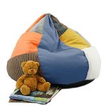 rucomfy Beanbags Kids Indoor Sensory Bean Bags. Comfortable Living room Furniture. Mixture of Random Colours & Quality Fabrics (Beanbag)