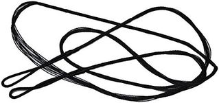 Huntingdoor 44-70 Inches Bowstrings For Recurve Bow and Longbow Handmade Archery Replacement Black String (53"/135cm)