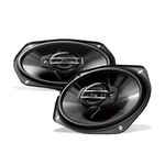 DJ Tech Pro Pioneer TS-G6930F 6" x 9" 3-Way Coaxial Speaker 400W Max. / 45W Nom.