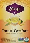 YOGI TEA - Organic Throat Comfort Herbal Tea Bags - 16