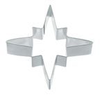 Kitchen Craft KC3373 Cookie Cutter - Medium Star, 7.5 cm - Silver