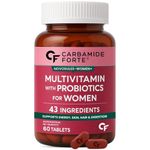 Carbamide Forte Multivitamin Tablets for Women with 43 Ingredients -60 Veg Tablets