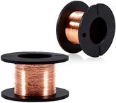 Enameled Copper Wire, 5pcs Diameter 0.1mm Length 12m Enamelled Repair Wire for Precision Motherboard Winding Magnet Copper Solder Wire