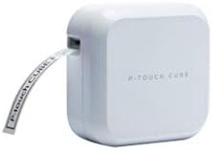 Brother P-touch Cube Plus Label Printer with Bluetooth White PT-P710BTHZ1