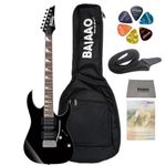 Ibanez GRG170DX RG Gio Series Double Cutaway 6 String Electric Guitar with Gig-Bag, Polishing Cloth, Strap, Picks & E-Book