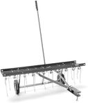 The Handy Towed Tine Dethatcher/Lawn Raker – 121cm Wide, 24 Tines, Adjustable Height & Universal Hitch Pin - 2 Year Guarantee