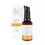 Deconstruct 10% Non-Irritating Vitamin C Face Serum For Glowing Skin|10% Vitamin C + 0.5% Ferulic Acid|Water Based Serum|Highly Stable Vitamin C Face Serum For Women And Men|Beginner Friendly|30 Ml