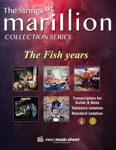 Marillion - THE FISH YEARS: Guitar & Bass Transcription Music sheet with Tablature