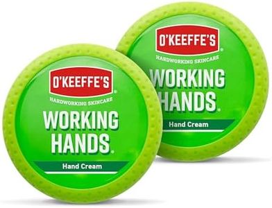 O'Keeffe's Working Hands, 96g Tiegel 2 Pack - Handcreme für extrem trockene, rissige Hände | Erhöht sofort den Feuchtigkeitsgehalt, bildet eine Schutzschicht und verhindert Feuchtigkeitsverlust