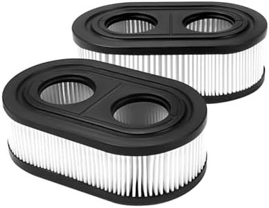 593260 Lawn Mower Air Filter 798452 334404 Replacement Accessories for Briggs & Stratton Lawn Mowers 500, 500E, 550E, 500EX, 550EX, 625E, 675, 625EX, 675EX, 675EXI, 725EXI Series Engines (2PCS)