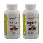 Ayurvedic Life Triphala Tablets 120 count Pack of 2, Natural